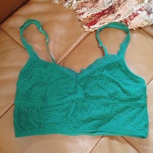 Green Lace Bralette Gilly Hicks